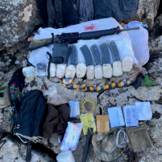 Eren-5 Bagok operasyonunda 3 YPGli yakalandı, 10 depo imha edildi