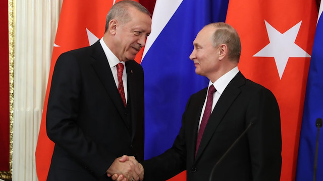 Erdoğan ve Putin.