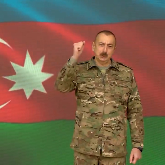 Azerbaycan, Dağlık Karabağ savaşına ilişkin yeni görüntüleri paylaştı