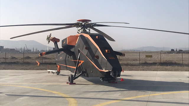 İnsansız ve elektrikli taarruz helikopteri T629