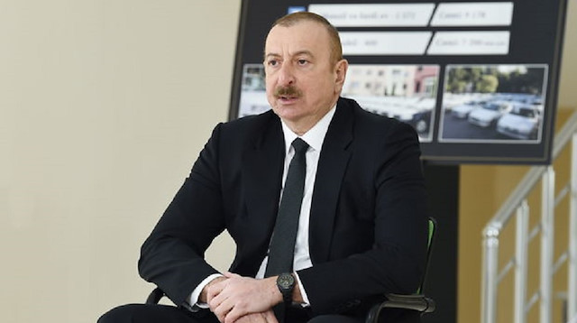 Azerbaycan Cumhurbaşkanı Aliyev açıklama yaptı.