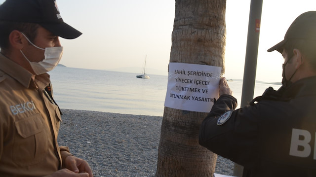 Bodrum'da, sahillerde 'piknik' yapmak yasaklandı.