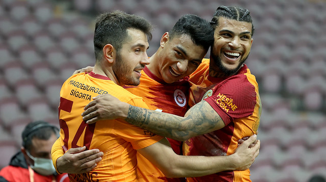 Galatasaraylı futbolcuların gol sevinçleri