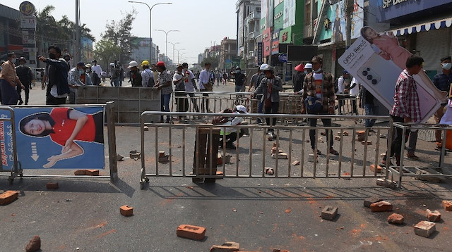 Ten anti-coup protesters killed amid crackdown in Myanmar