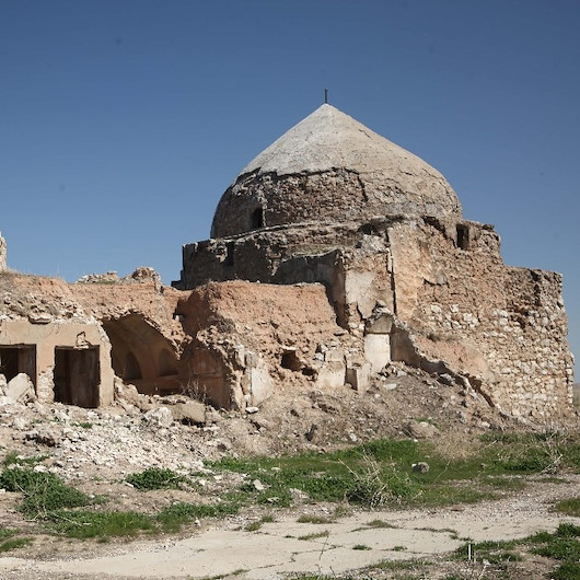 Türklerin ilk yerleşim yeri Kerkük Kalesi yıkılmaya yüz tuttu