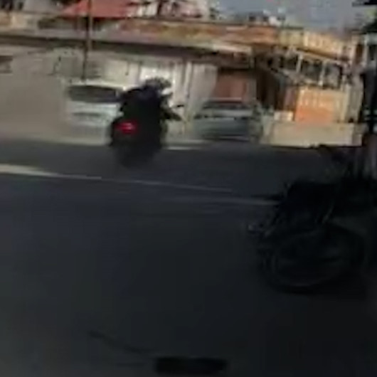 Hatayda film gibi kovalamaca vatandaş kamerasında