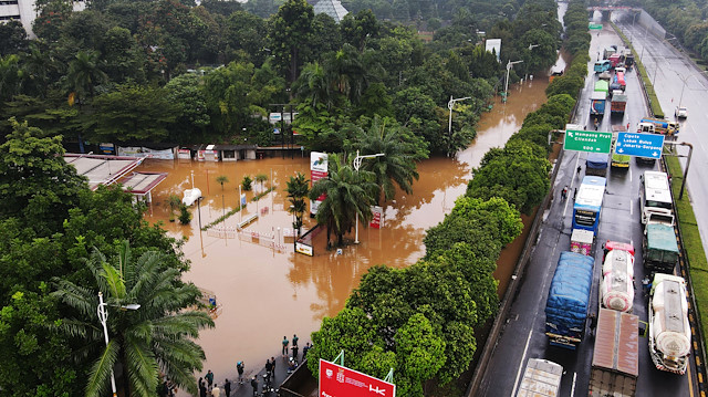 File photo: Flood in Jakarta