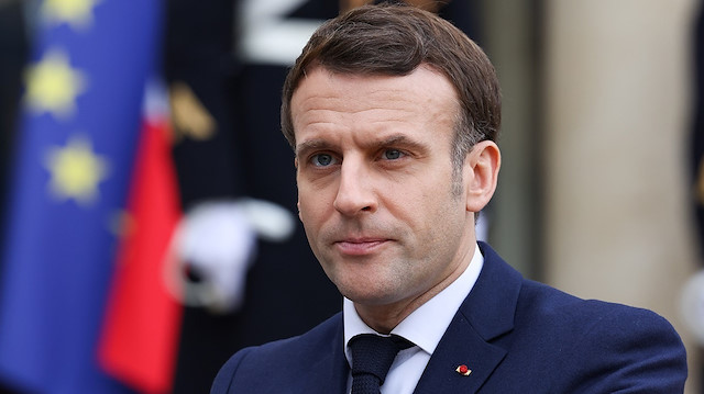 French Pres'dent Emmanuel Macron