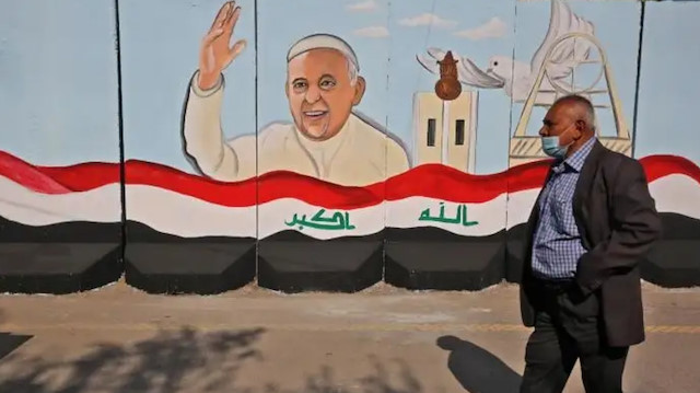 Irak halkı Papa'nın ziyaretini bekliyor.