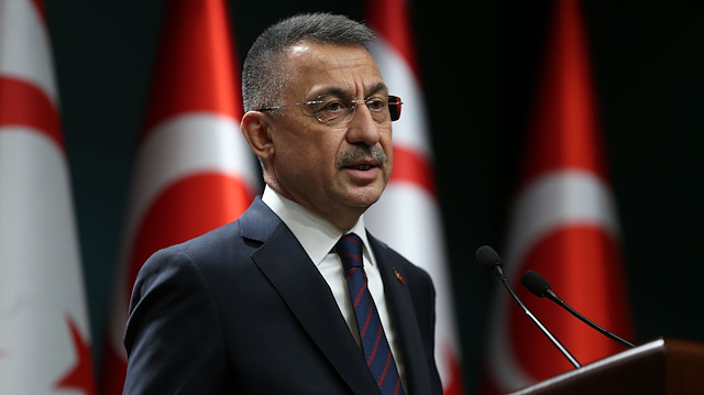 Turkey's vice president Fuat Oktay 