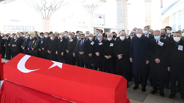 Tören, Ahmet Hamdi Akseki Camii'nde düzenlendi.