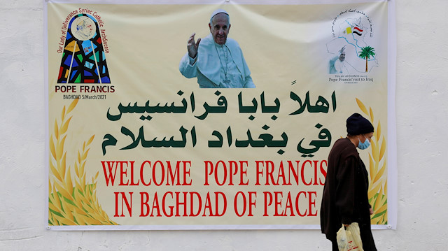 Papa Irak'a ilk kez gidecek.