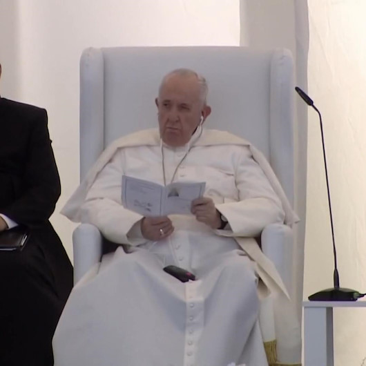 Papa Franciscus Nasiriyedeki antik Ur kentinde Kuran-ı Kerim dinledi