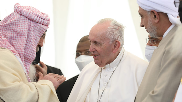 Şii Lider Sistani ile görüşen Papa Francis Irak ziyaretinde 'kardeşlik' vurgusu yaptı