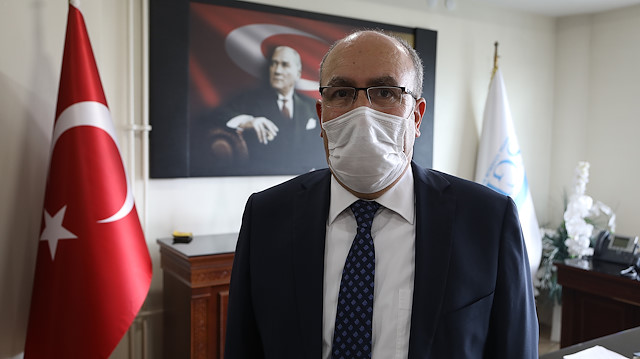 Muzzaffer Cakar, local director of the Turkish Social Security Institution (SGK) in eastern Bingol province