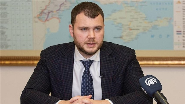 وزير البنية التحتية الأوكراني فلاديسلاف كريكلي