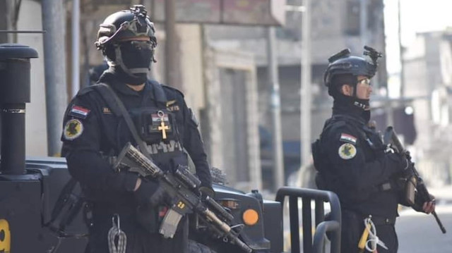 Papa'ya Irak ordusundan tahsis edilen Hristiyan askerler.