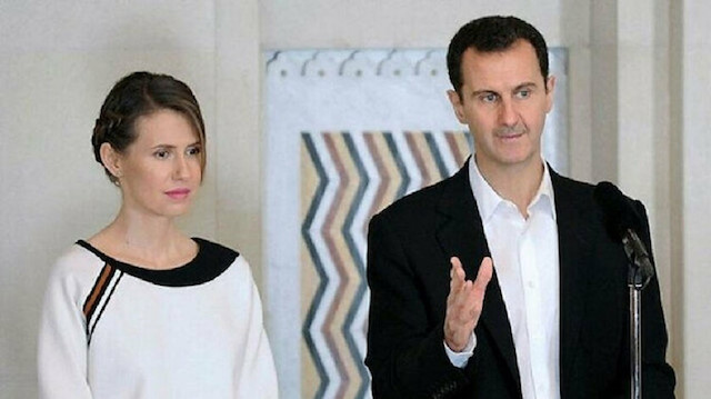 Bashar al-Assad ve his wife Asma