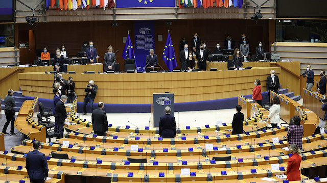 EU Commission President In The European Parliament

