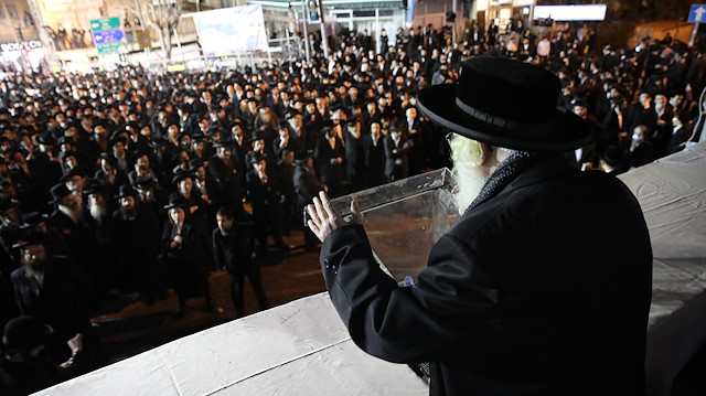 Ultra Orthodox Jews protest against COVID-19 restrictions  