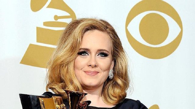 British singer-songwriter Adele 