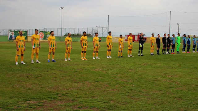 Darıca Gençlerbirliği'nin Belediye Kütahyaspor maçındaki 11'i