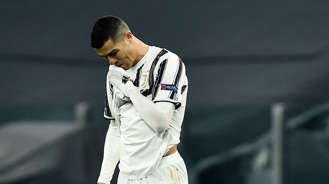 Cristiano Ronaldo'nun maç sonundaki üzüntüsü.