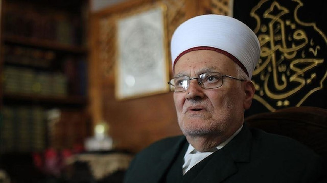Israel arrests Al-Aqsa preacher Sheikh Ekrima Sabri
