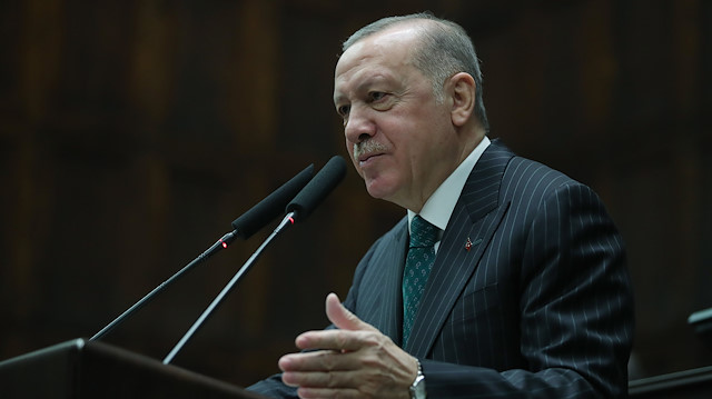 Cumhurbaşkanı Erdoğan AK Parti Grup Toplantısı'nda konuştu.