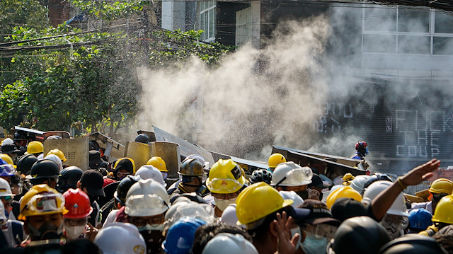 Anti-coup protests continue in Myanmar

