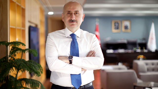 Turkish Transport Minister Adil Karaismailoglu  