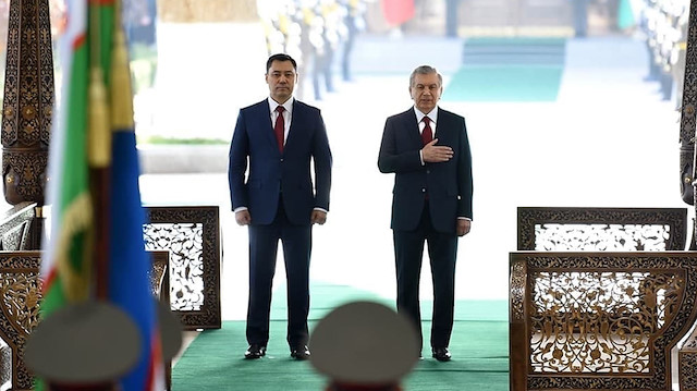 Shavkat Mirziyoyev - Sadyr Japarov meeting in Tashkent​​​​​​​

