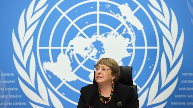 UN High Commissioner for Human Rights Michelle Bachelet