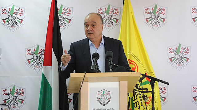 Central committee of PLO member Nasser al-Qudwa