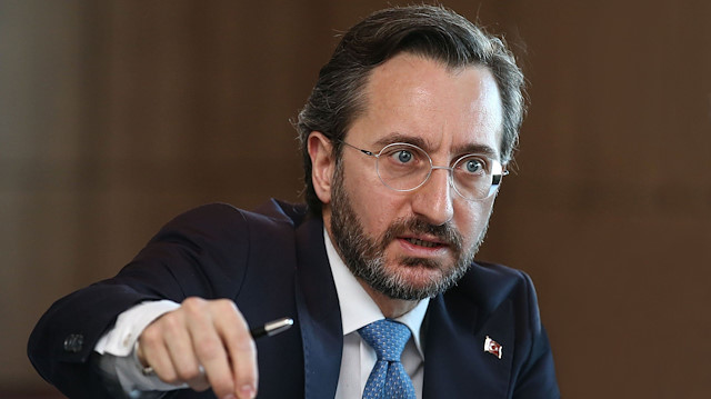 İletişim Başkanı Fahrettin Altun.