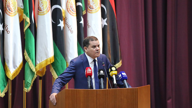 Libyan Prime Minister Abdul Hamid Dbeibeh 