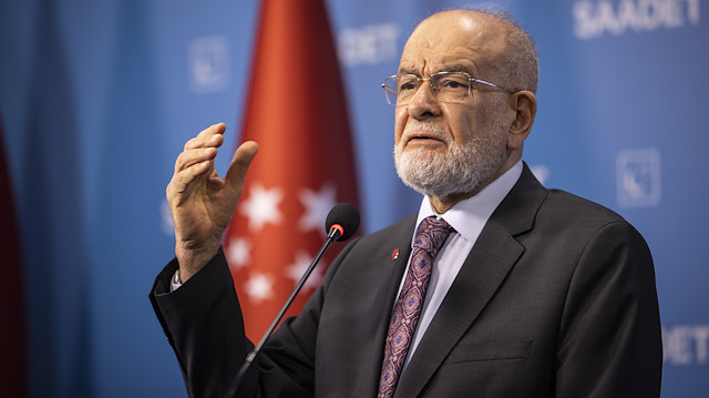  Saadet Partisi Genel Başkanı Temel Karamollaoğlu açıklama yaptı.