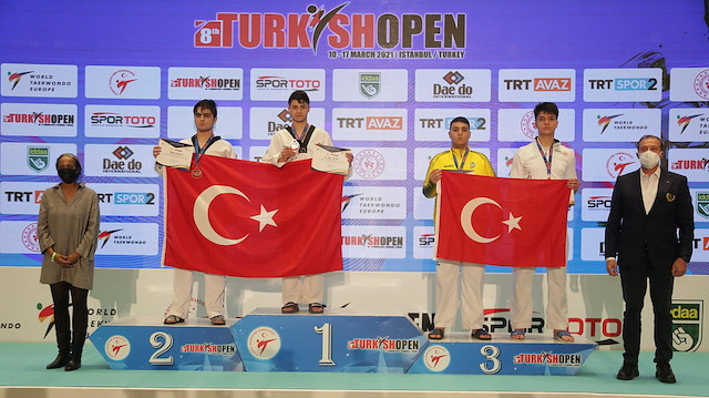 تركيا تحرز 70 ميدالية خلال البطولة الدولية المفتوحة للتايكوندو