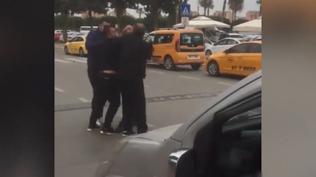 Hasan Şaş havaalanını birbirine kattı: Ağzını burnunu kırarım