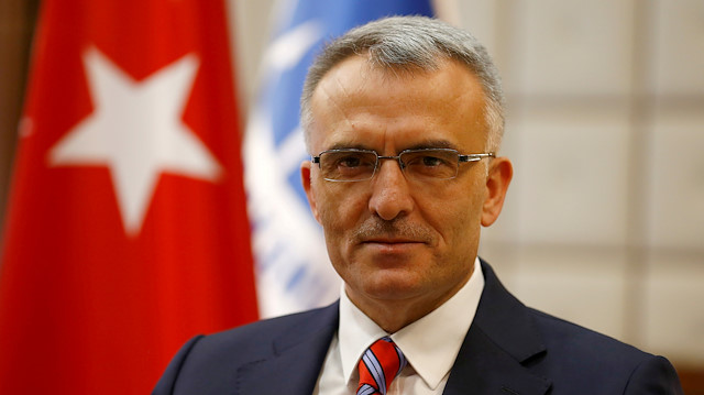 Turkey's Finance Minister Naci Agbal