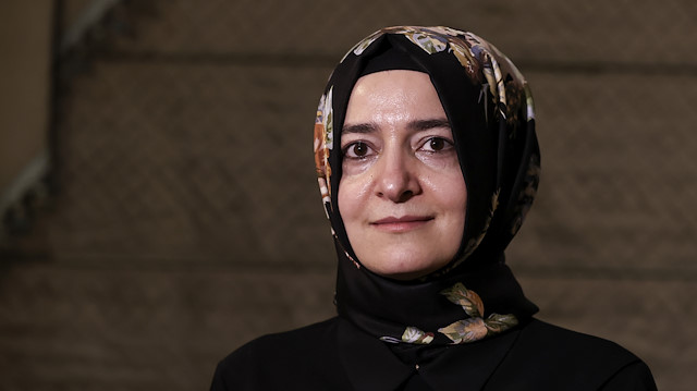​AK Parti Genel Başkan Yardımcısı Fatma Betül Sayan Kaya.