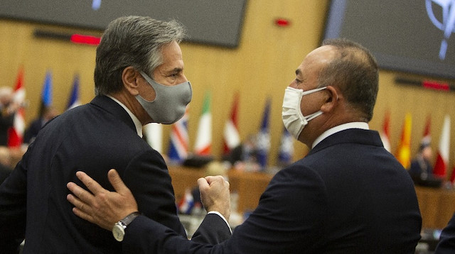Dışişleri Bakanı Mevlüt Çavuşoğlu ve ABD Dışişleri Bakanı Antony Blinken