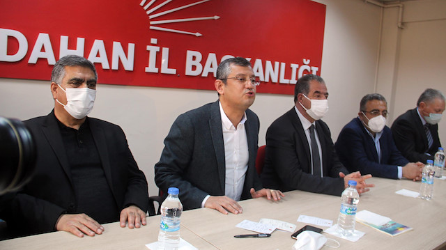CHP heyeti Ardahan'da il başkanlığını ziyaret etti.