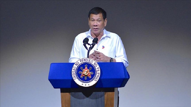 FILE PHOTO: Philippine President Rodrigo Duterte