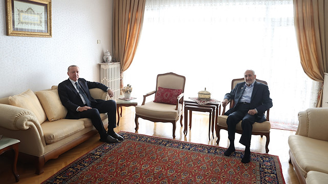 Cumhurbaşkanı Erdoğan ve Oğuzhan Asiltürk