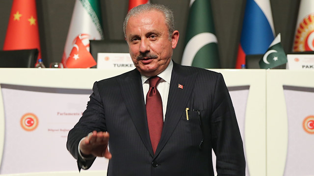 Turkish Parliament Head Mustafa Sentop