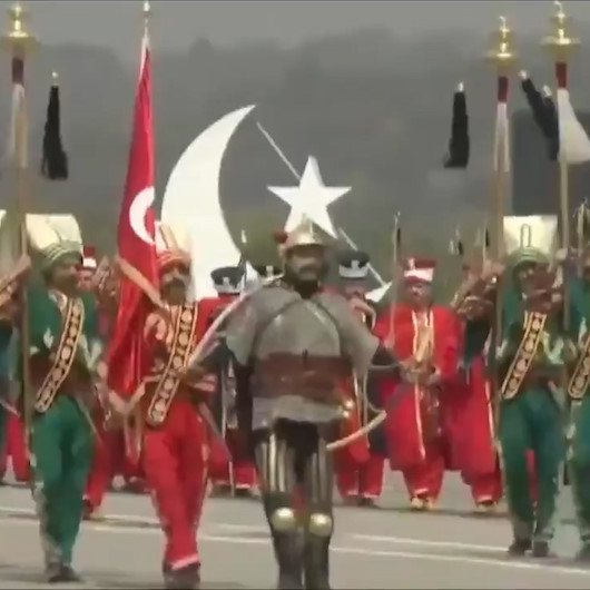 Pakistan Milli Gününe Mehteran ve SOLOTÜRK de katıldı