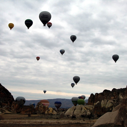 Kapadokya’da balon turlarına hava engeli: 6 gündür yapılamıyor