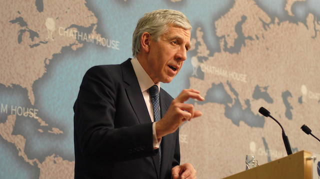 İngiltere eski Dışişleri Bakanı Jack Straw açıklama yaptı.
