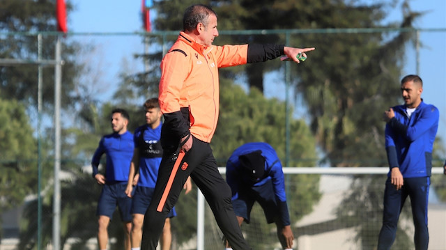 Bordo-mavililer Avcı yönetiminde Sivasspor maçı hazırlıklarını sürdürüyor.